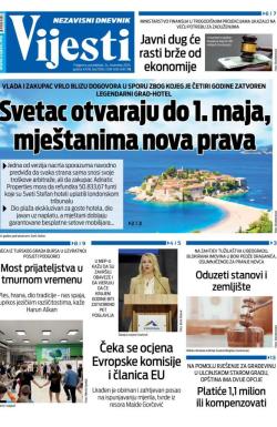 Vijesti - broj 9902, 24. nov 2025.