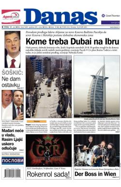 Danas - broj 5405, 17. jul 2012.