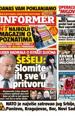 Informer - broj 1657, 4. okt 2017.