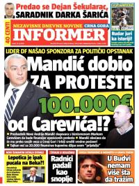Informer CG - broj 979, 22. jul 2015.