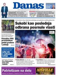 Danas - broj 9990, 14. avg 2025.