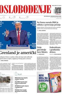 Oslobođenje - broj 28122, 22. jan 2026.