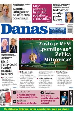 Danas - broj 8272, 23. maj 2020.