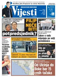 Vijesti - broj 6091, 12. mar 2015.