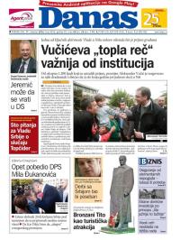 Danas - broj 6958, 17. okt 2016.