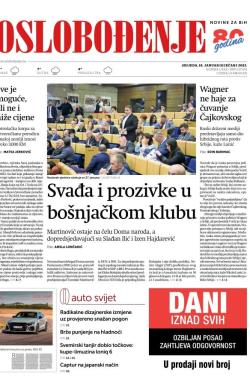 Oslobođenje - broj 27201, 18. jan 2023.