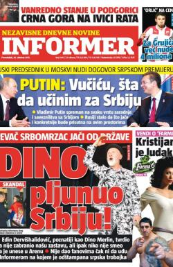 Informer - broj 1061, 26. okt 2015.