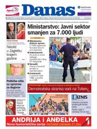 Danas - broj 6580, 5. okt 2015.