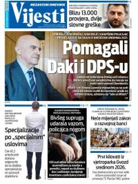 Vijesti - broj 9497, 3. okt 2024.