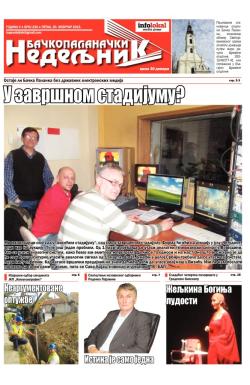 Nedeljne novine, B. Palanka - broj 230, 20. feb 2015.