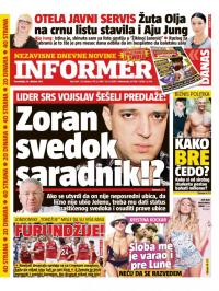 Informer - broj 1667, 16. okt 2017.