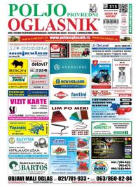 Poljoprivredni Oglasnik - broj 313, 17. feb 2016.