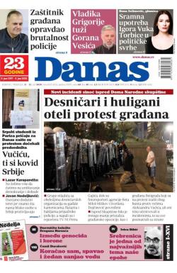 Danas - broj 8321-8322, 11. jul 2020.