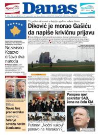 Danas - broj 7471, 14. mar 2018.