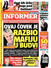 Informer CG - broj 566, 14. mar 2014.