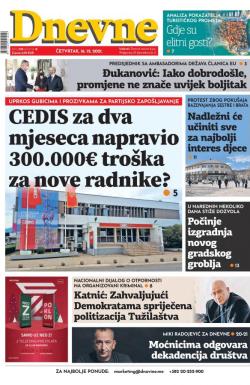 Dnevne novine - broj 3177, 16. dec 2021.