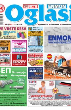 Novosti oglasi - broj 1420, 15. jun 2016.