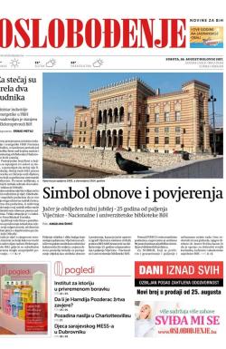 Oslobođenje - broj 25414, 26. avg 2017.