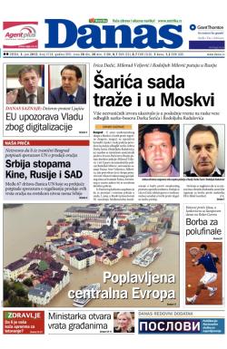 Danas - broj 5728, 5. jun 2013.