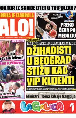 Alo - broj 2714, 14. sep 2015.