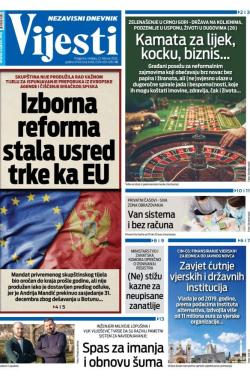 Vijesti - broj 9988, 22. feb 2026.