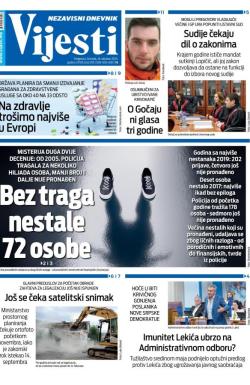 Vijesti - broj 9864, 16. okt 2025.