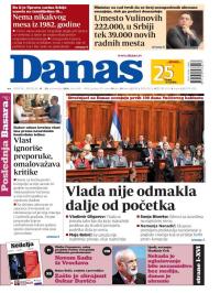 Danas - broj 6991-6992, 19. nov 2016.