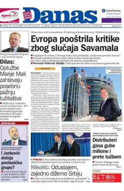 Danas - broj 7085, 21. feb 2017.