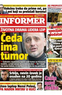 Informer - broj 2654, 14. jan 2021.