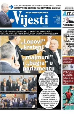 Vijesti - broj 6514, 14. maj 2016.