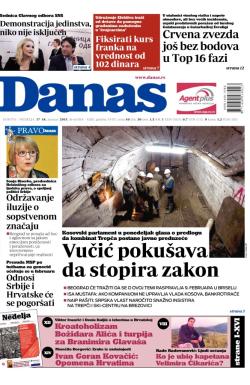 Danas - broj 6319-6320, 17. jan 2015.