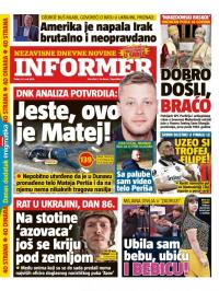Informer - broj 3066, 20. maj 2022.