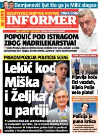 Informer CG - broj 806, 23. dec 2014.