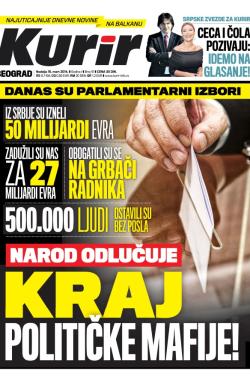 Kurir - broj 41, 16. mar 2014.