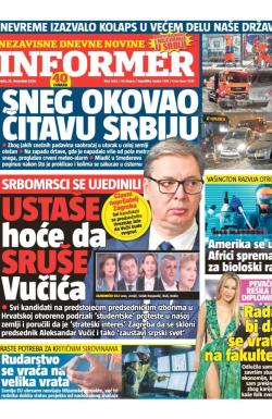Informer - broj 3865, 25. dec 2024.