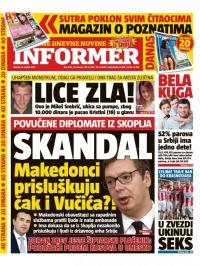 Informer - broj 1620, 22. avg 2017.