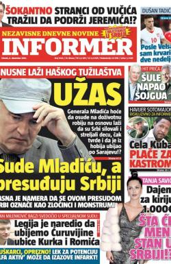 Informer - broj 1404, 6. dec 2016.