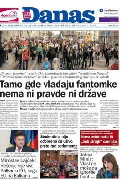 Danas - broj 7149, 26. apr 2017.