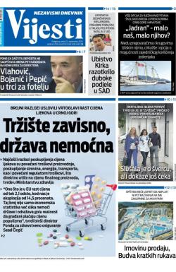 Vijesti - broj 9830, 12. sep 2025.