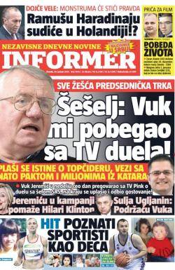 Informer - broj 1444, 24. jan 2017.