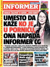 Informer CG - broj 871, 14. mar 2015.