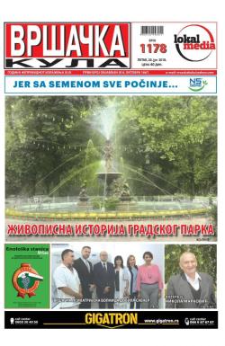 Vršačka kula - broj 1178, 20. jul 2018.