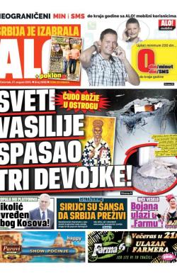 Alo - broj 2696, 27. avg 2015.