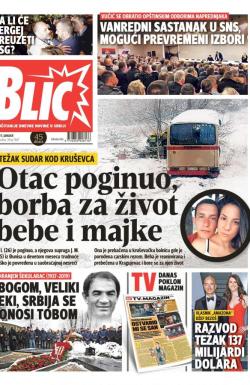 Blic - broj 7867, 11. jan 2019.