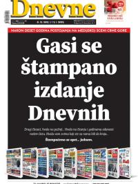 Dnevne novine - broj 3190, 31. dec 2021.