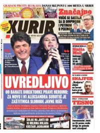 Kurir - broj 4133, 31. avg 2025.