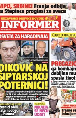 Informer - broj 1462, 14. feb 2017.