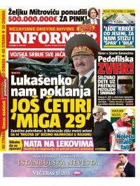 Informer - broj 1824, 23. apr 2018.
