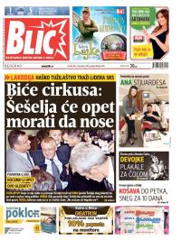 Blic - broj 6397, 2. dec 2014.