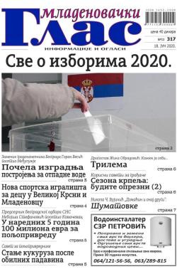Mladenovački Glas - broj 317, 19. jun 2020.
